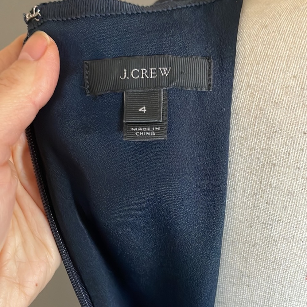 J. Crew navy perfect classy dress - Picture 8 of 10